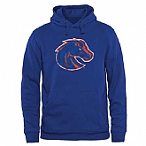 Men's Boise State Broncos Classic Primary Pullover Hoodie - Royal Blue,baseball caps,new era cap wholesale,wholesale hats
